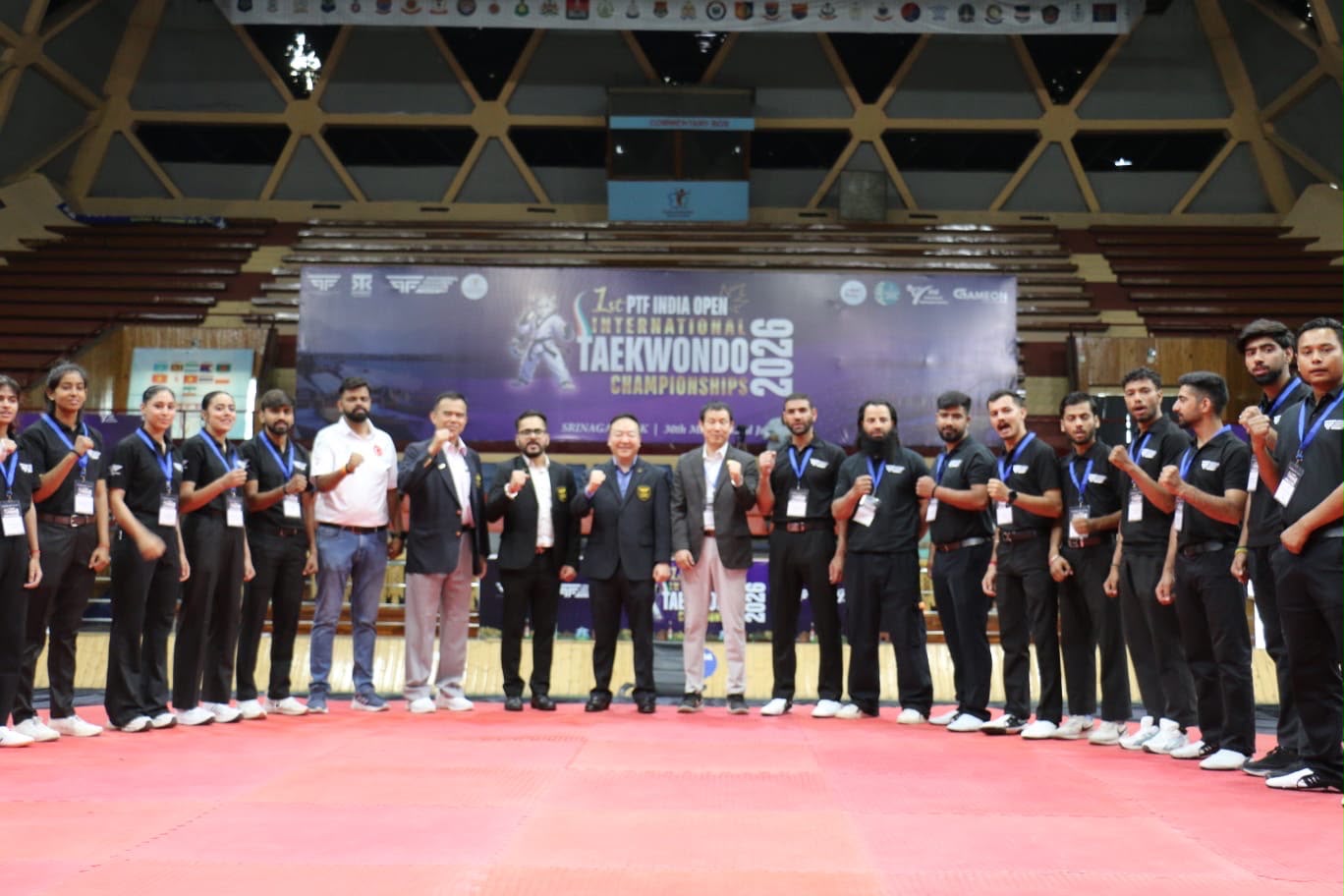 1st PTF India Open International Taekwondo Championships 2026 Concludes Successfully in Srinagar