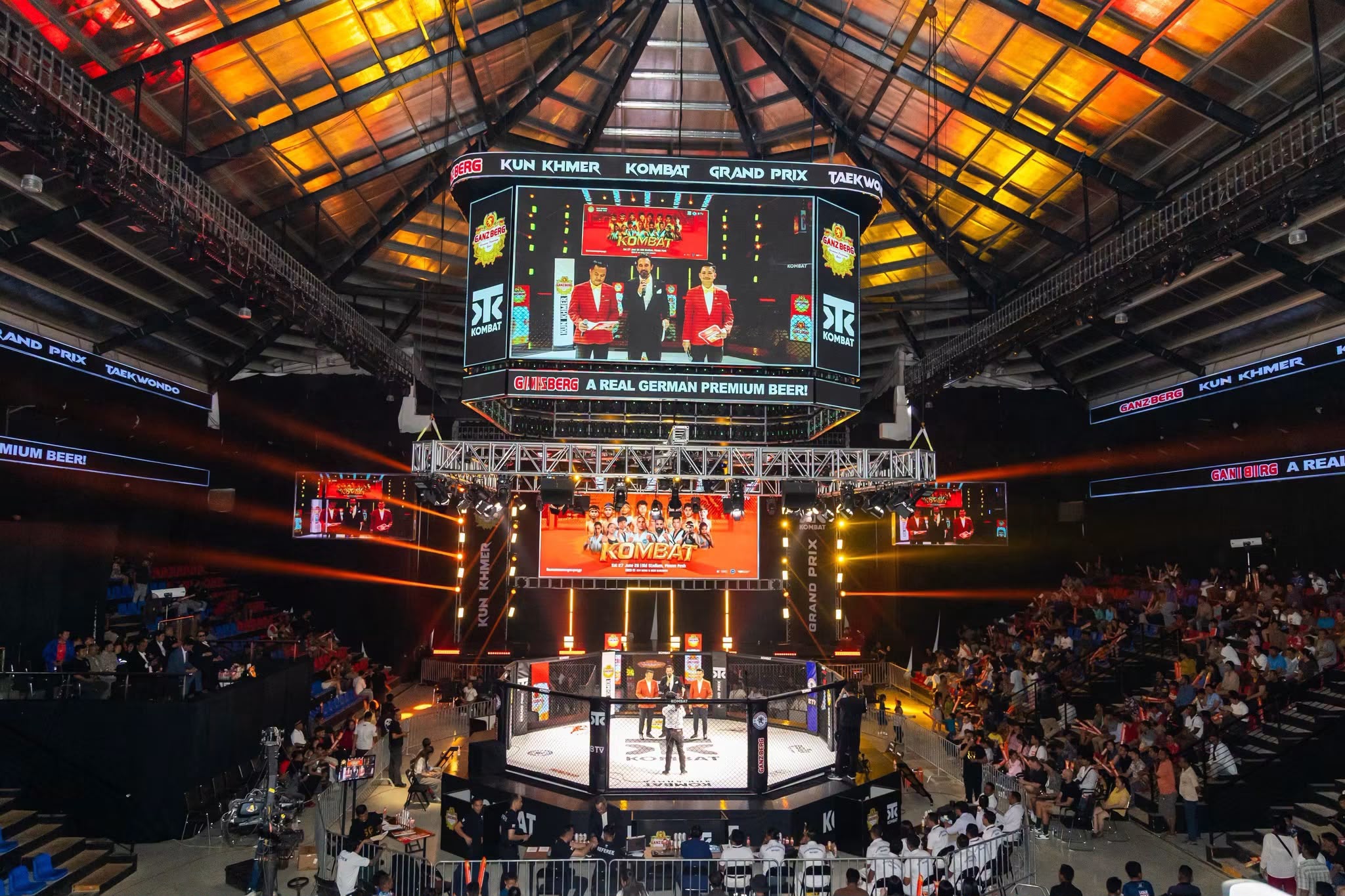 KOMBAT 024 Set for Phnom Penh with International Kombat Kun Khmer Fight Card